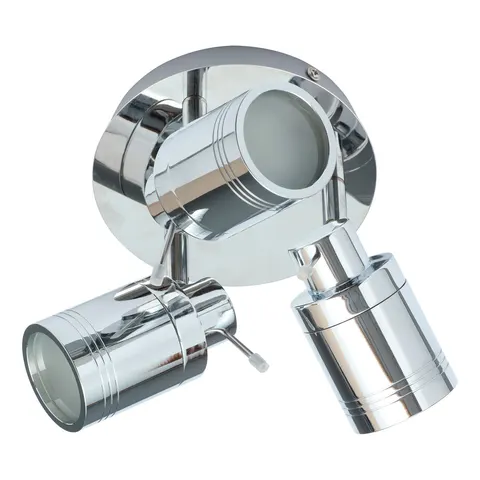 Spa Scorpius 3-Light Ceiling Spotlight in Chrome – image 1