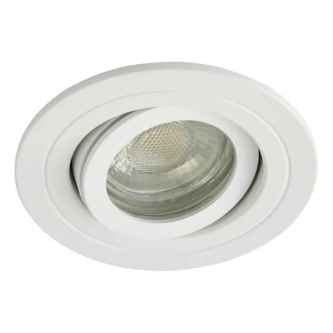 Spa Cali Tiltable Downlight in Matte White – image 1