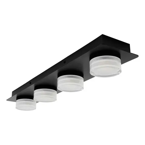 Spa Amalfi 20W LED 4 Flush Light Bar Spotlight Matte Black – image 1