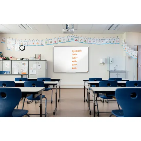 Whiteboard Nobo Premium Plus 50x89cm emaille – afbeelding 1