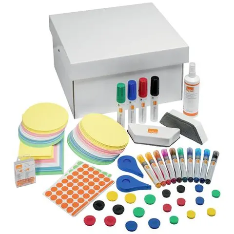 Whiteboard memobord accessoire kit Nobo Move & Meet – afbeelding 1