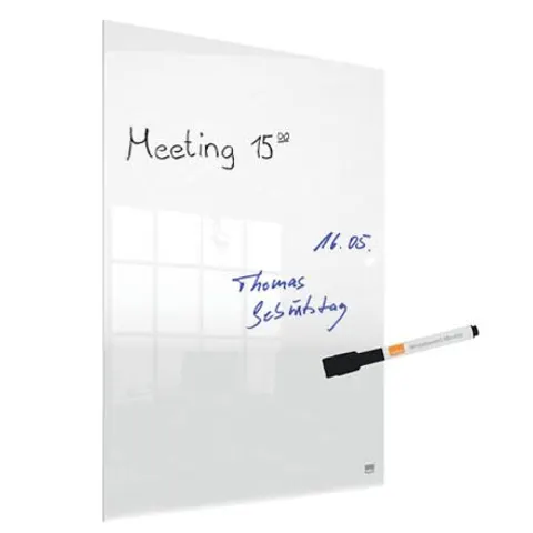 nobo Whiteboard Wand-oder Desktop 45,0 x 60,0 cm, weiß – Bild 1