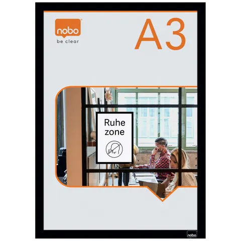 nobo Magnetrahmen, DIN A3, schwarz – Bild 1