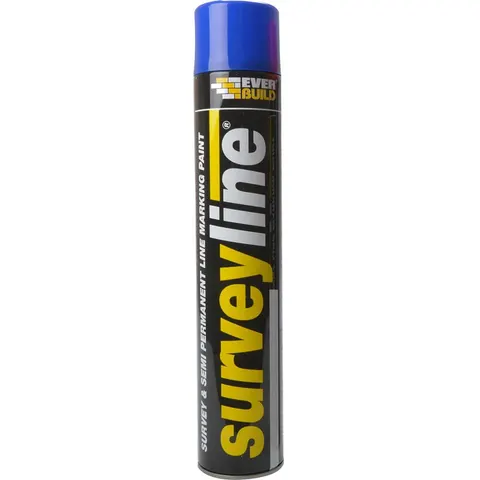 Everbuild Surveyline Marker Spray – Blue – image 1