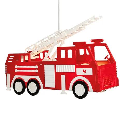 Firstlight Fire Engine 2-Light Pendant Light – image 1