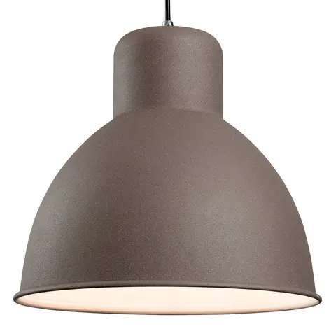 Firstlight Riva 27cm Pendant Light Modern Style in Concrete – image 1