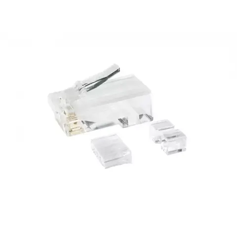 Cables Direct Cat 6 RJ-45 Plug (100pack) RJ45 Transparent – image 1