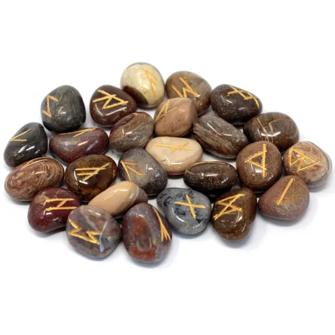 Indiase Runenstenen - Fancy Jasper – afbeelding 1