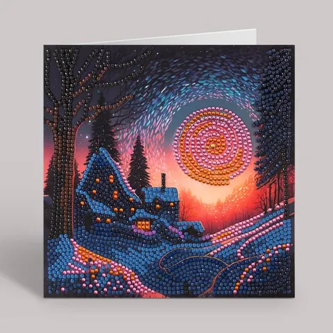 Crystal Card Kit ® Twilight Glow (18x18 cm) – afbeelding 1