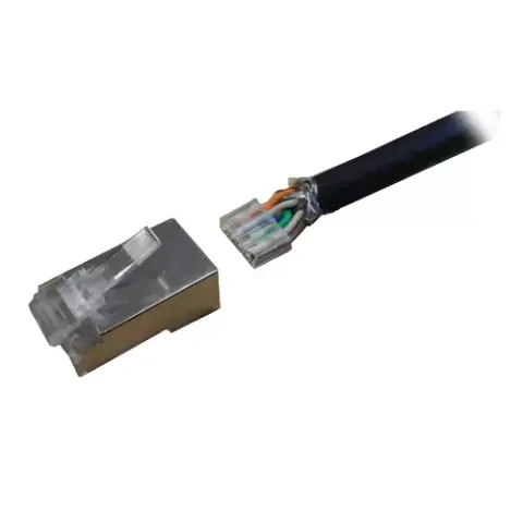 Cablenet Cat6 RJ45 FTP 50u Crimp Plug Stranded (2 Part) – image 1