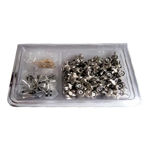 Cablenet BNC Crimp Plug RG58CU Diecast Handy Pack 100pcs – image 1