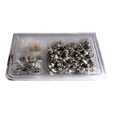 Cablenet BNC Crimp Plug RG59 Diecast Handy Pack 100pcs – image 1