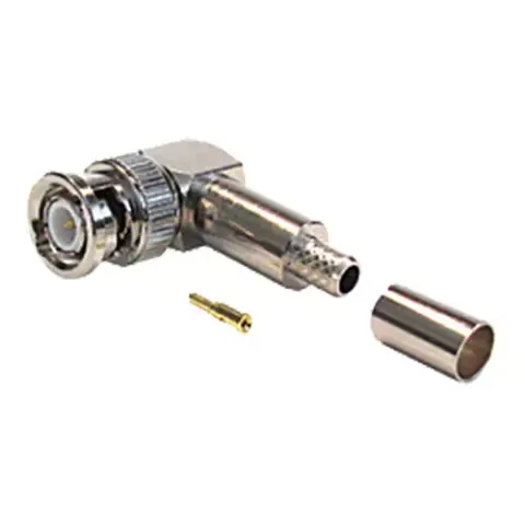 Cablenet BNC Right Angle Crimp Plug RG59 Turned – image 1