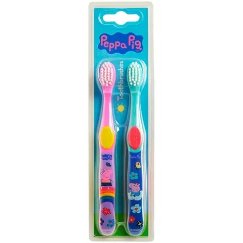 Cuddly Pig Toothbrushes - 2 pcs – image 1