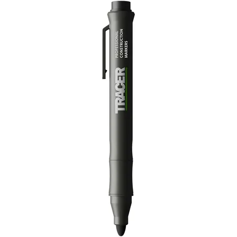 Tracer Professional Clog Free Deep Hole Marker – Black – image 1