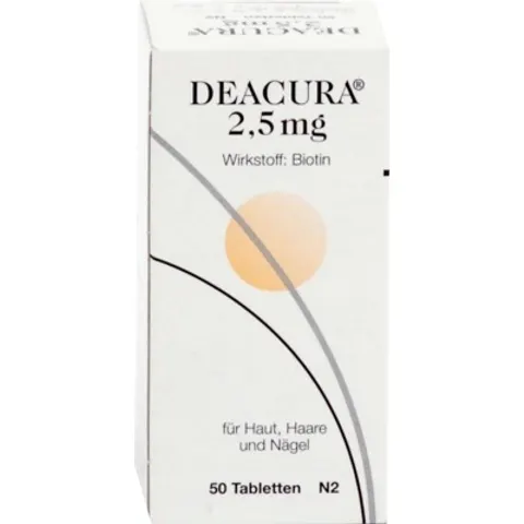 Deacura 2,5 mg Tabletten – 400236 – Bild 1