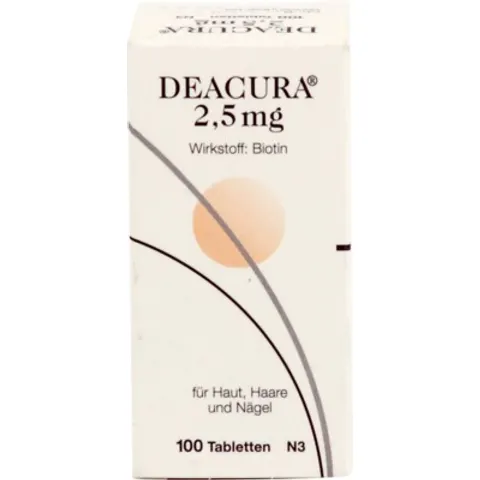 Deacura 2,5 mg Tabletten – 400243 – Bild 1