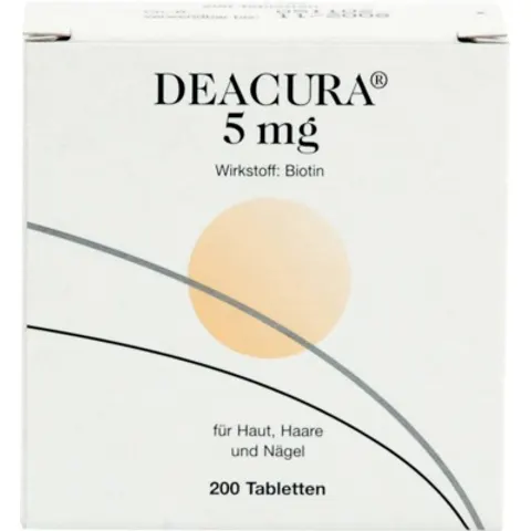 Deacura 5 mg Tabletten – 400281 – Bild 1