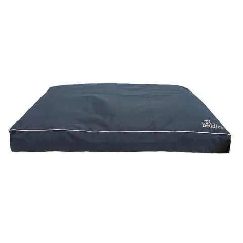 Beddies Waterproof Mattress - Navy/Beige / S – image 1