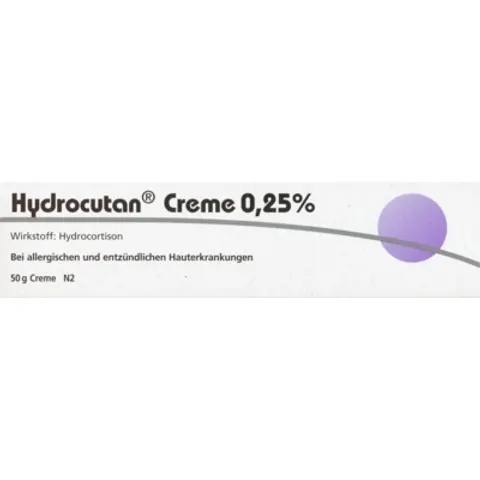 Hydrocutan 0,25% 50 g Creme – Bild 1