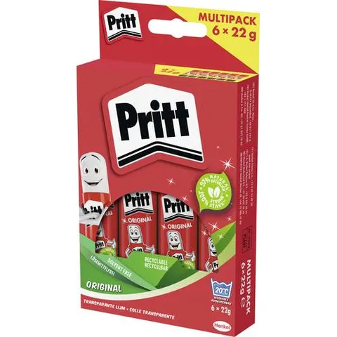 Lijmstift Pritt Stick Original 22gr promopack – afbeelding 1
