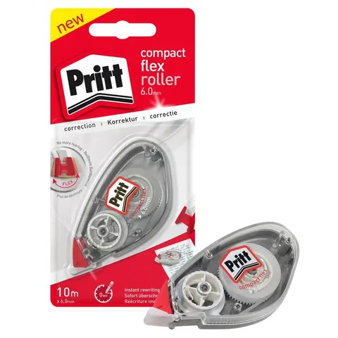 Pritt Compact Roller Flex 6 mm Blistercard – afbeelding 1