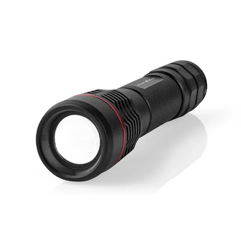 LED-Taschenlampe 10W IPX7 schwarz – Bild 1