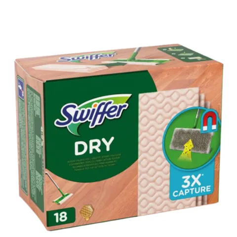 Swiffer Dry Floor Cleaning Wipes Refill Pack – 18 Pcs – image 1