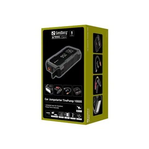 SANDBERG Car Jumpstarter TirePump 10000 – Bild 1