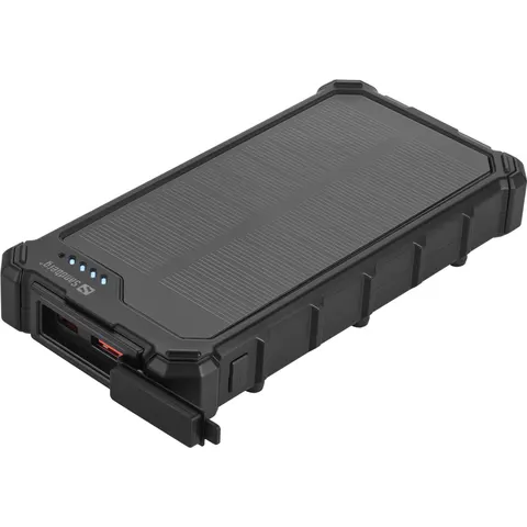 SANDBERG Solar Powerbank CampLED 10000 – Bild 1