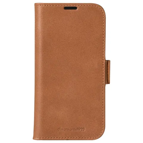 dbramante1928 Copenhagen Klapphülle für das Apple iPhone 16 - Tan – Braun – Bild 1