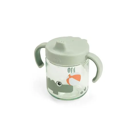 Done by Deer Learning Spout Cup - Playground Green – image 1