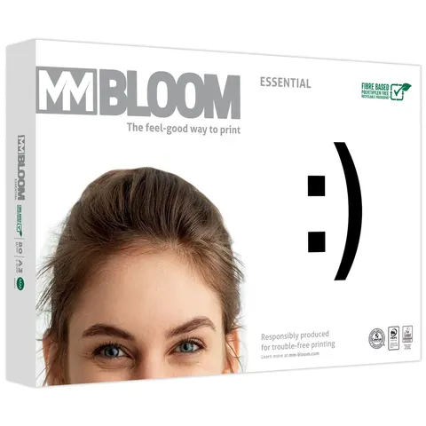 BLOOM Multifunktionspapier ESSENTIAL, A3, 80 g/qm, weiß – Bild 1
