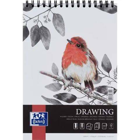 OXFORD Zeichenblock Drawing DIN A3, 50 Blatt – Bild 1