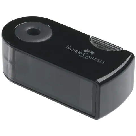FABER-CASTELL Dosenspitzer schwarz – Bild 1