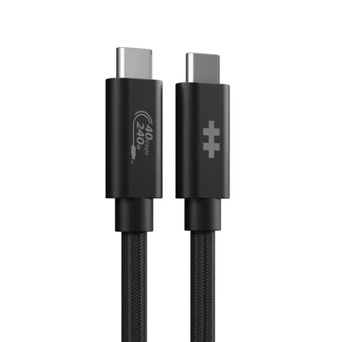 Hyper® HyperDrive Next USB4 Typ-C Performance Kabel (1.2m/4ft) - Schwarz – Bild 1
