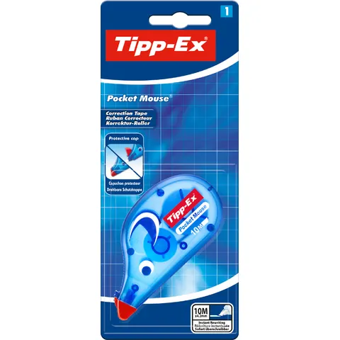 Tipp-Ex Korrekturroller , Pocket Mouse, , Blister – Bild 1