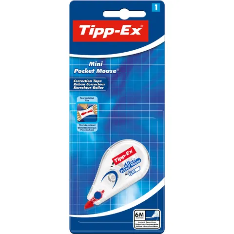 Tipp-Ex Korrekturroller , Mini Pocket Mouse, , Blister – Bild 1