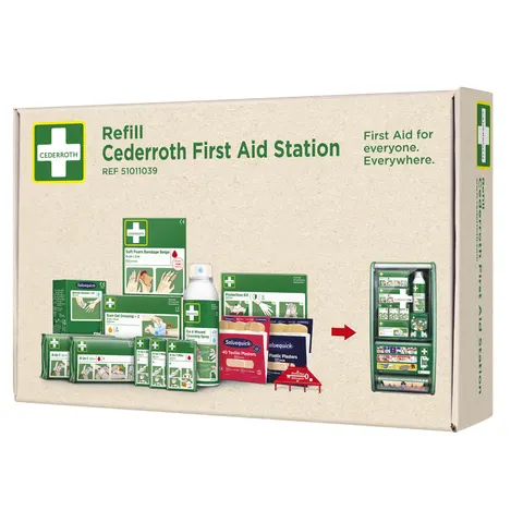 Cederroth Eerstehulpstation Compleet Navulpakket – afbeelding 1