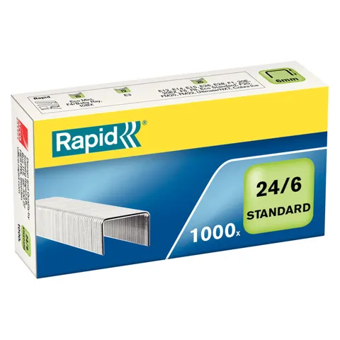 Rapid Heftklammern 12.8 mm 24/6 – Bild 1