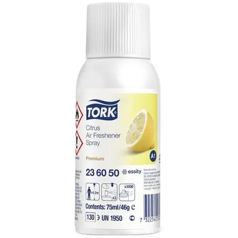 TORK Lufterfrischer-Spray , Zitrusduft, , 75 ml – Bild 1