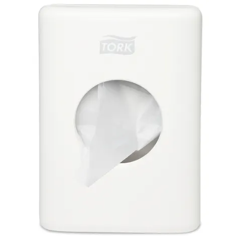 Damesverbandzakdispenser Tork Elevation wit 566000 – afbeelding 1