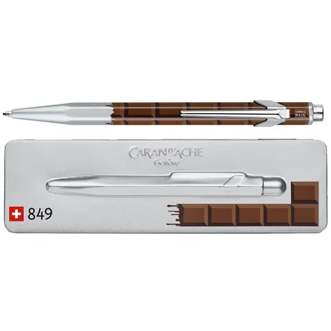 Caran d'Ache 849 Chocolate Balpen – afbeelding 1