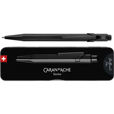 Caran d'Ache 849 Black Code Balpen – afbeelding 1