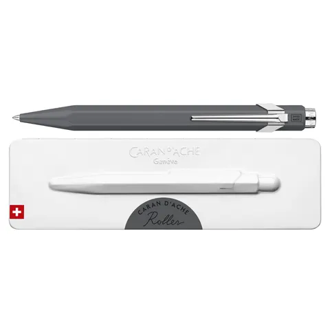 Caran d'Ache 849 Grey Rollerball – afbeelding 1