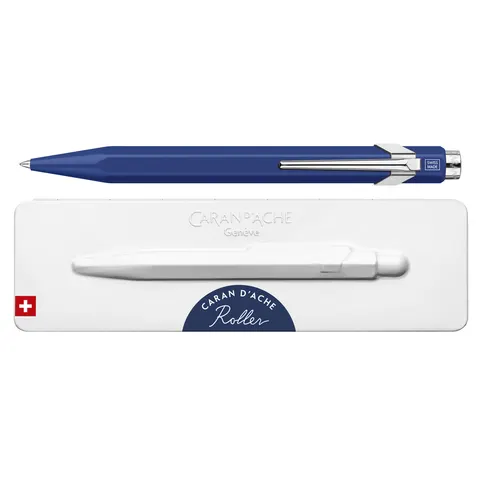 Caran d'Ache 849 Blue Rollerball – afbeelding 1