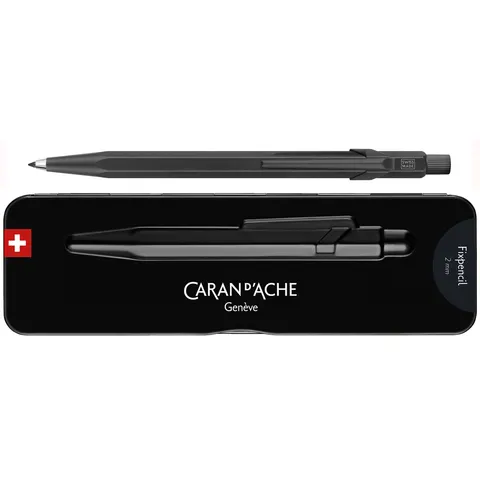 CARAN D'ACHE Vulpotlood Fixpencil BLACK CODE, zwart – afbeelding 1