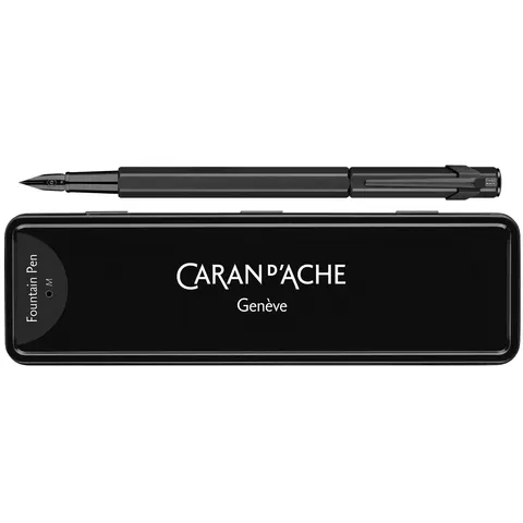 CARAN D'ACHE vulpen 849 Black Code, zwart – afbeelding 1
