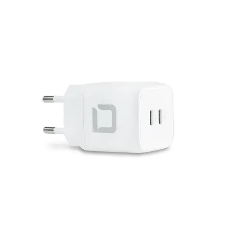 DICOTA 45W 2xUSB-C Ladegerät, weiß – Bild 1