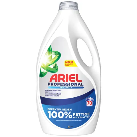 ARIEL PROFESSIONAL Flüssig-Waschmittel Universal+, 140 WL – Bild 1